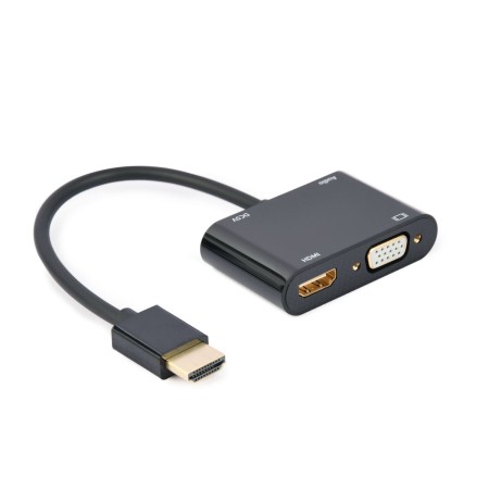 Adaptador HDMI a VGA GEMBIRD A-HDMIM-HDMIFVGAF-01