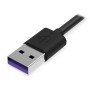 Cable USB A a USB C Krux KRX0054 Negro 1,2 m