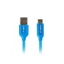 Cable USB A a USB C Lanberg CA-USBO-22CU-0005-BL Azul Quick Charge 3.0 50 cm