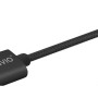 Cable USB a Micro USB y USB C Savio CL-128 Negro 1 m