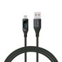 Cable USB a Lightning Savio CL-173 Negro 1 m