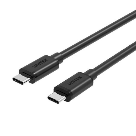 Cable USB C Unitek Y-C477BK Negro 1 m