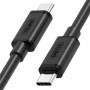 Cable USB C Unitek Y-C477BK Negro 1 m