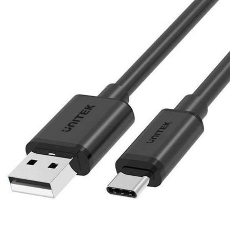 Cable USB A a USB C Unitek C14068BK Negro 2 m