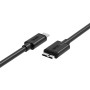 Cable USB C a Micro USB B Unitek Y-C475BK Negro 1 m