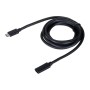 Cable USB C Unitek C14086BK-1.5M 1,5 m Negro