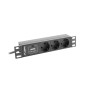 Regleta Lanberg PDU-03F-0200-IEC-BK