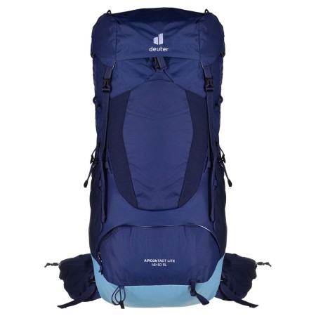 Mochila de Senderismo Deuter Aircontact Lite 45 + 10 SL Azul Poliamida Poliéster