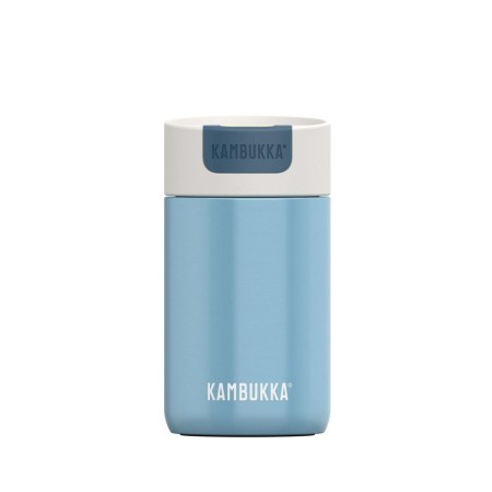 Taza Termo con Tapa Kambukka Olympus Azul Acero Inoxidable 300 ml