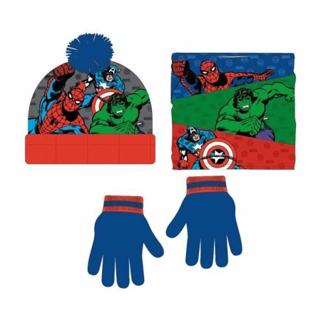 Bonnet, Gants et Echarpe The Avengers 3 Pièces