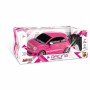 Coche Radio Control Mondo Fiat 500 Abarth Rosa 1:14