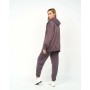 Sudadera con Capucha y Cremallera Mujer Juice Gris