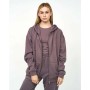 Sudadera con Capucha y Cremallera Mujer Juice Gris