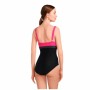 Maillot de bain femme Athli-Tech Gaetane Noir Rose