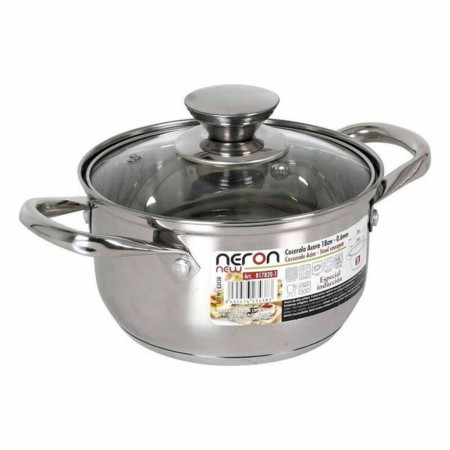 Casserole New Neron Acier Induction Avec couvercle