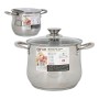 Casserole Inde New Heron Acier Avec couvercle Induction (3L)