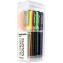 Ensemble de Marqueurs Karin Brushmarker Pro Neón 12 Pièces