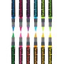 Ensemble de Marqueurs Karin Brushmarker Pro Neón 12 Pièces