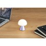 Lampe de bureau Lexon Mina Batterie rechargeable LED Violet ABS