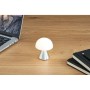 Lampe de bureau Lexon Mina Batterie rechargeable LED Argenté ABS