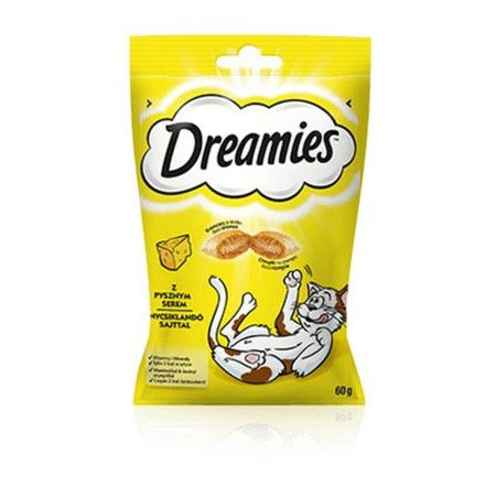 Snack para Gatos Dreamies  60 g Queso