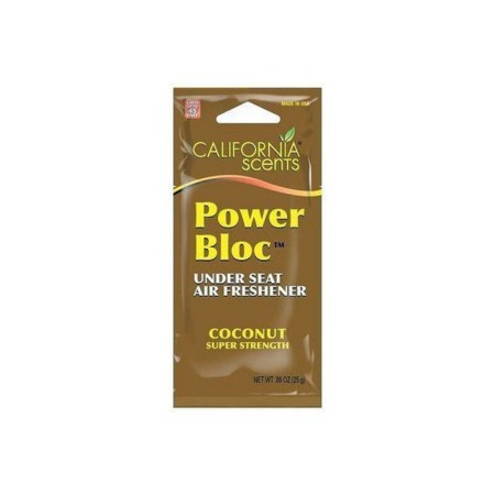 Ambientador para Coche California Scents Power Bloc Capistrano Coco