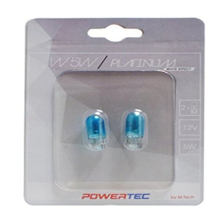 Ampoule pour voiture MTECPTZPT12-02B M-Tech MTECPTZPT12-02B W5W 5W 12V (2 Pièces)