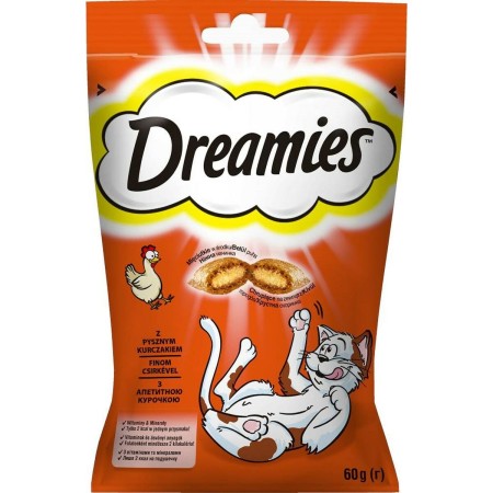 Collation pour Chat Dreamies 4008429037894 60 g Poulet Viande de bœuf