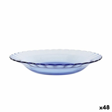 Plato Hondo Duralex Picardie Azul Ø 23 cm (48 Unidades)