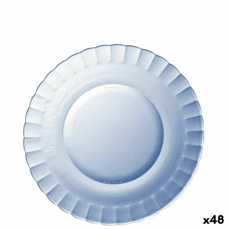 Plato Llano Duralex Picardie Azul Ø 23 cm (48 Unidades)