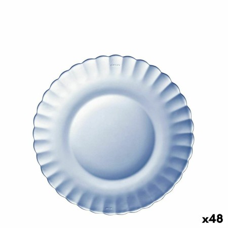 Plato de Postre Duralex Picardie Azul Ø 20,5 cm (48 Unidades)