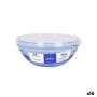 Panier-repas rond avec couvercle Duralex  Verre Bleu Ø 14 cm (16 Unités)