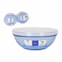 Panier-repas rond avec couvercle Duralex  Verre Bleu Ø 20,5 cm (4 Unités)