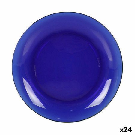 Assiette plate Duralex Lys Bleu Ø 23 cm (24 Unités)