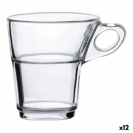 Juego de Tazas de Café Duralex Caprice Transparente 6 Piezas 900 ml (12 Unidades)
