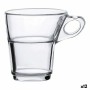 Juego de Tazas de Café Duralex Caprice Transparente 6 Piezas 900 ml (12 Unidades)
