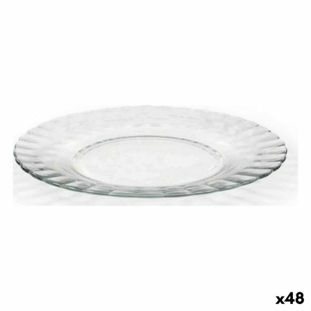 Assiette plate Duralex Paris verre Ø 23 cm (48 Unités)