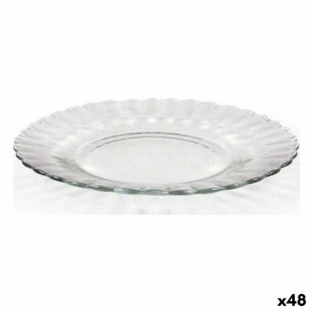 Plato de Postre Duralex Paris Vidrio Ø 20,5 cm (48 Unidades)