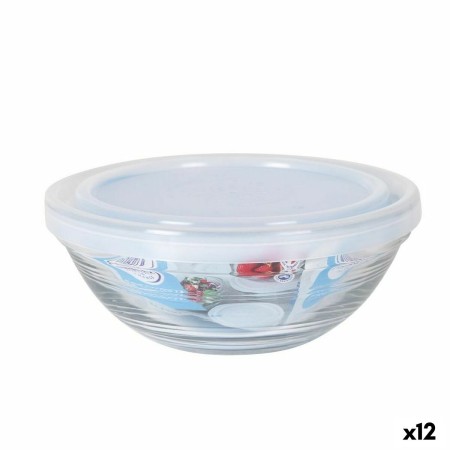 Fiambrera Redonda con Tapa Duralex FreshBox 310 ml (12 Unidades)