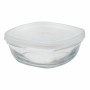 Panier-repas carré avec couvercle Duralex FreshBox Transparent 150 ml (12 Unités)