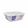 Fiambrera Rectangular con Tapa Duralex Freshbox 1,1 L Transparente (6 Unidades)