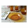 Assiette plate Duralex Picardie Verre Ambre Ø 26 cm (24 Unités)