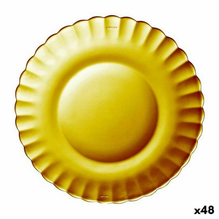 Assiette à dessert Duralex Picardie Verre Ambre Ø 20,5 cm (48 Unités)