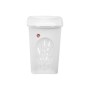 Panier à linge Stefanplast Blanc Plastique 50 L 37 x 56 x 39 cm (6 Unités)