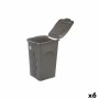 Panier à linge Stefanplast Anthracite Plastique 50 L 37 x 56 x 39 cm (6 Unités)