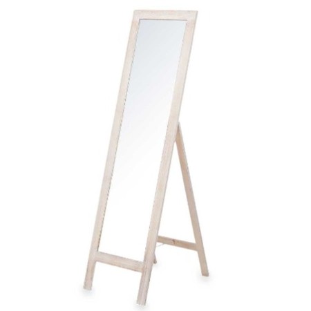 Miroir sur pied Bois Naturel 40 x 145 x 40 cm