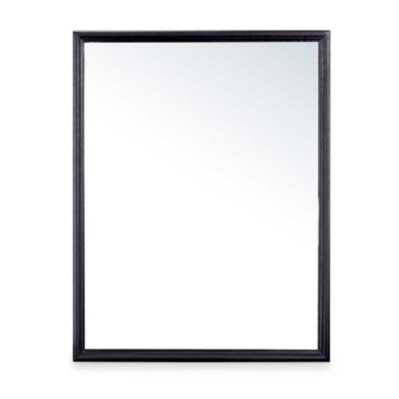 Espejo de pared Madera Negro 65 x 85 x 65 cm