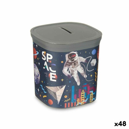 Tirelire Multicouleur Astronaute Plastique 9 x 10,2 x 9 cm (48 Unités)