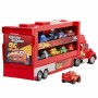 Camión Portavehículos Cars Minis Transporter Mack GNW34 Rojo