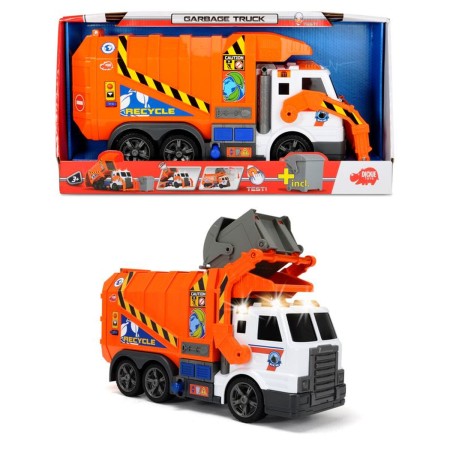 Camión de Basura Dickie Toys 186380 Naranja